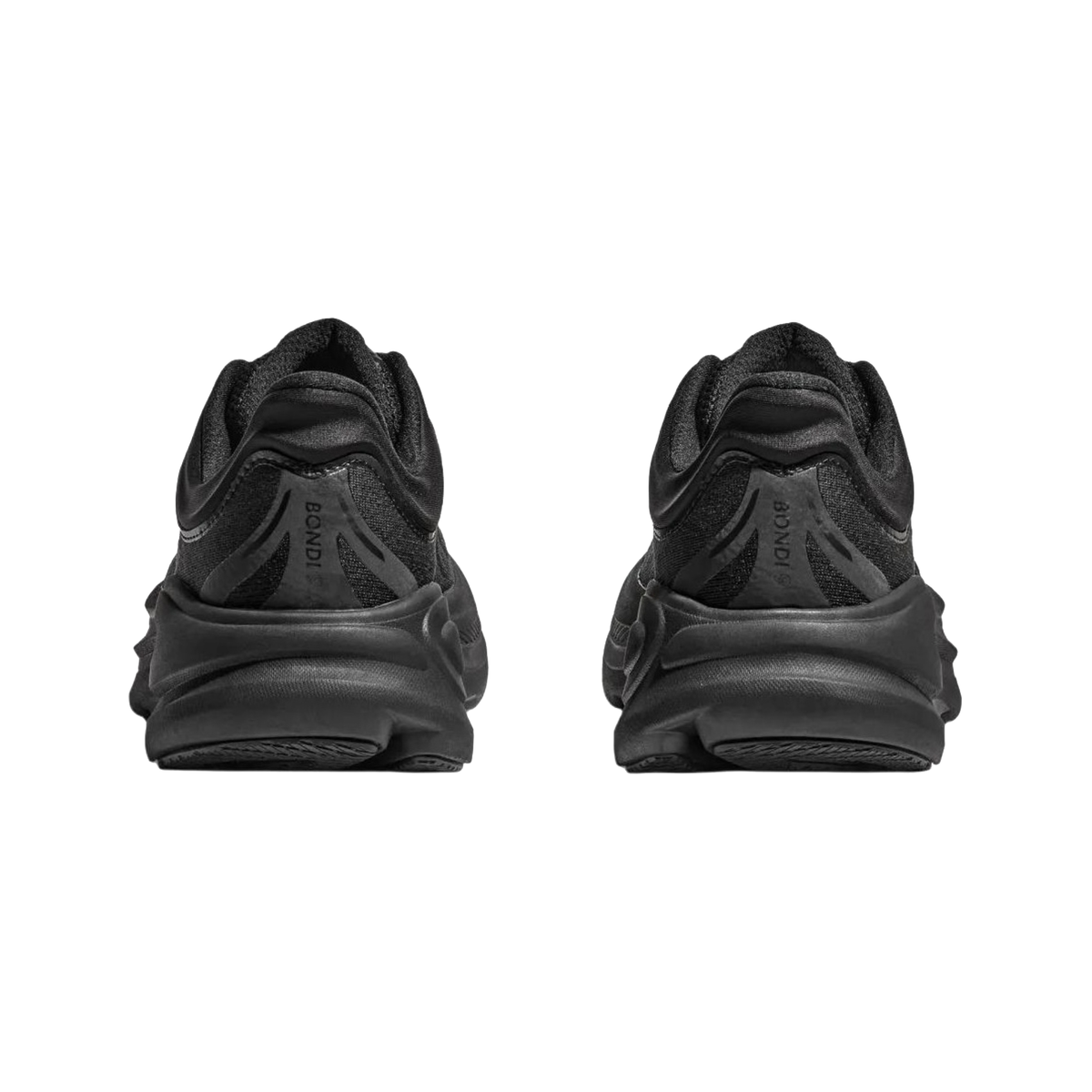 HOKA Bondi 9 – All-Black Sneakers