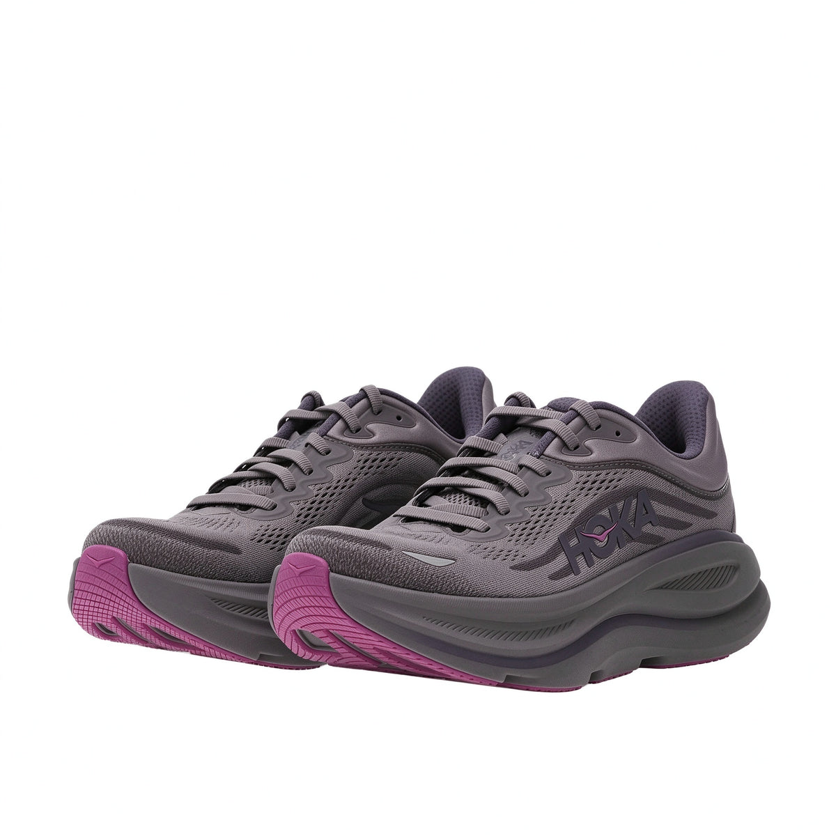 HOKA Bondi 9 Grey - Purple