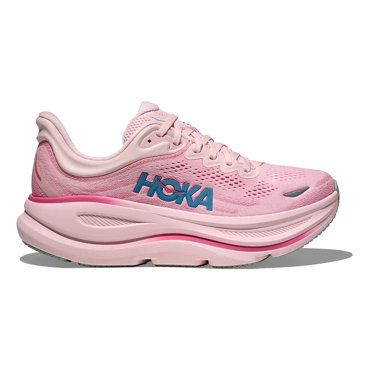 HOKA Bondi 9 Pink - Teal