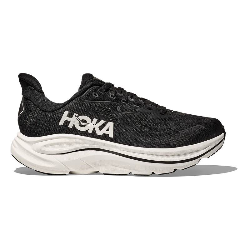 HOKA Clifton 10 Black - White