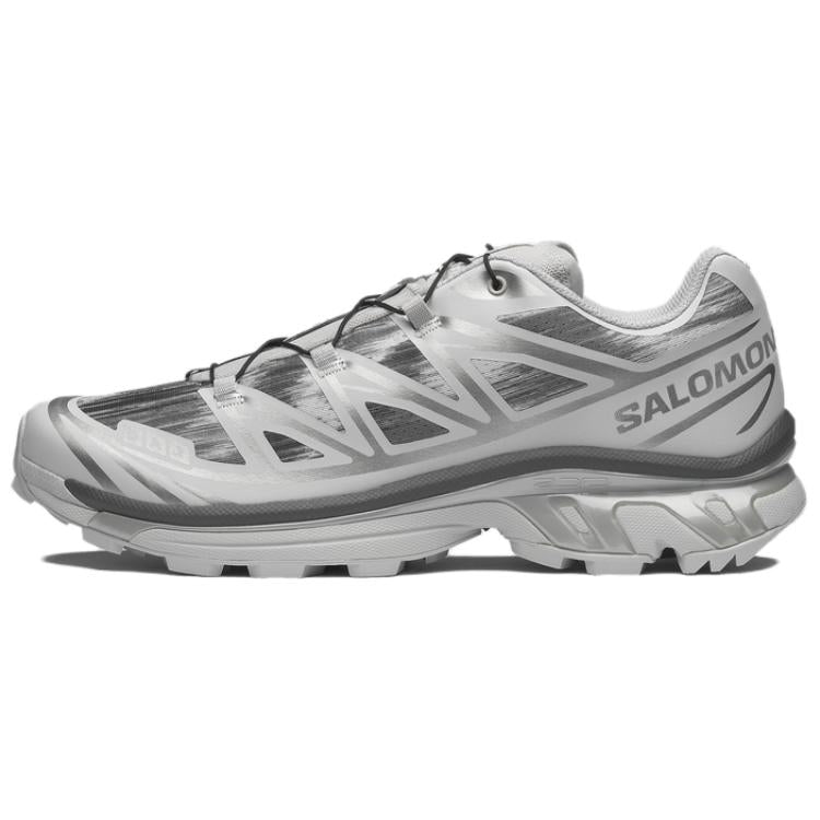 Salomon XT-6 Camo White / Gray Lace-Up Sneakers