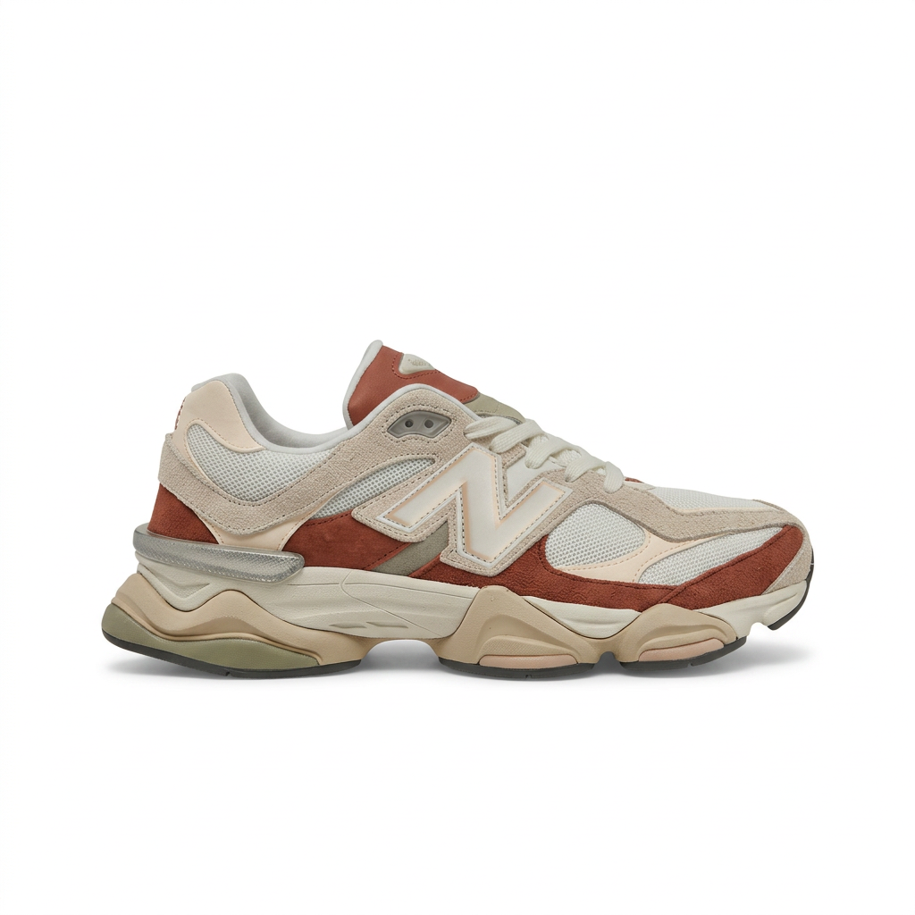 New Balance 9060 Beige - Rust