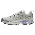 Salomon XT-6 Expanse Light Gray Sneakers with Lavender Accents