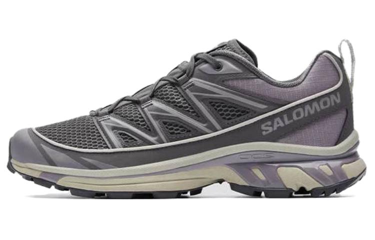 Salomon XT-6 Expanse Seasonal Charcoal / Mauve Lace-Up Sneakers