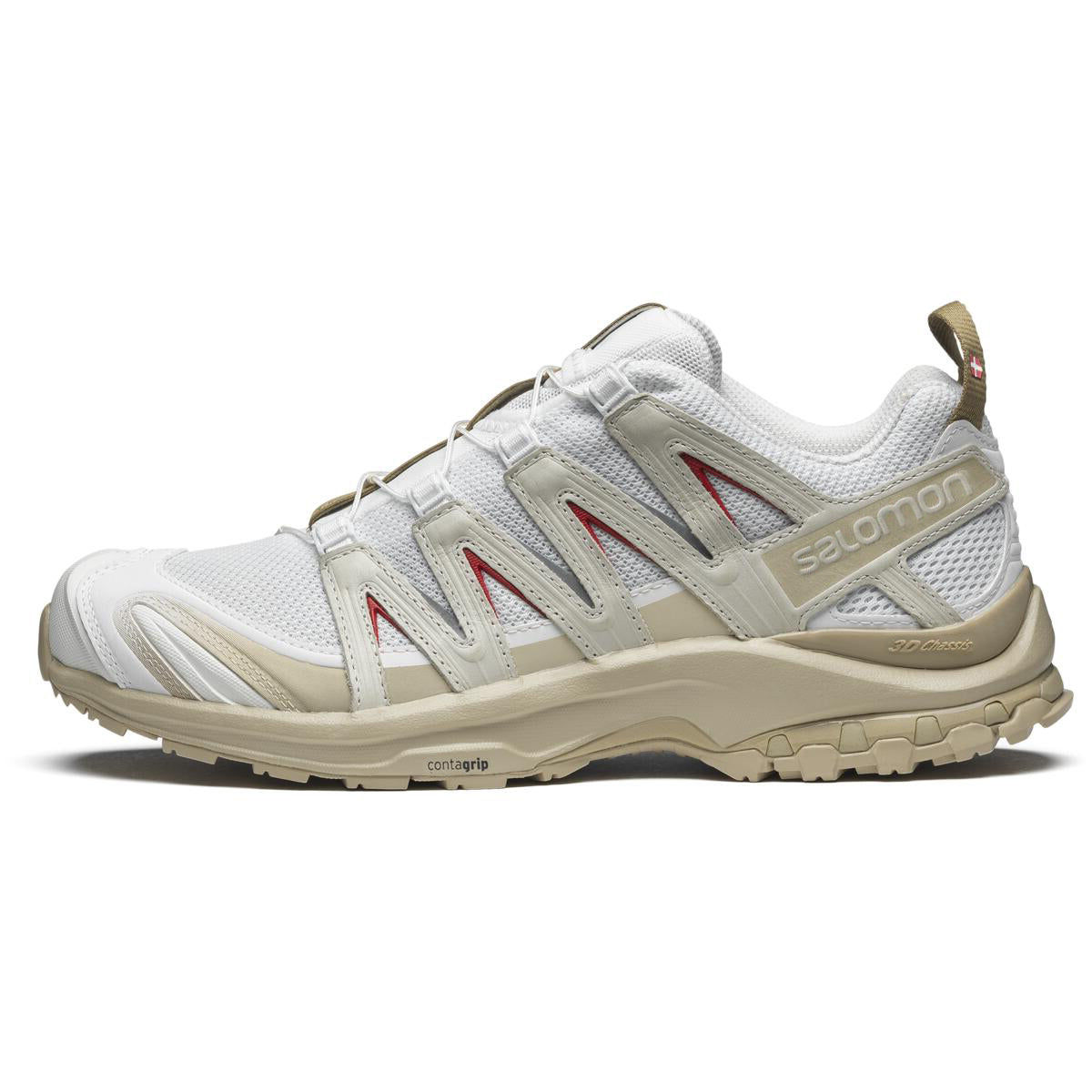 Salomon XA Pro 3D White - Beige / Red