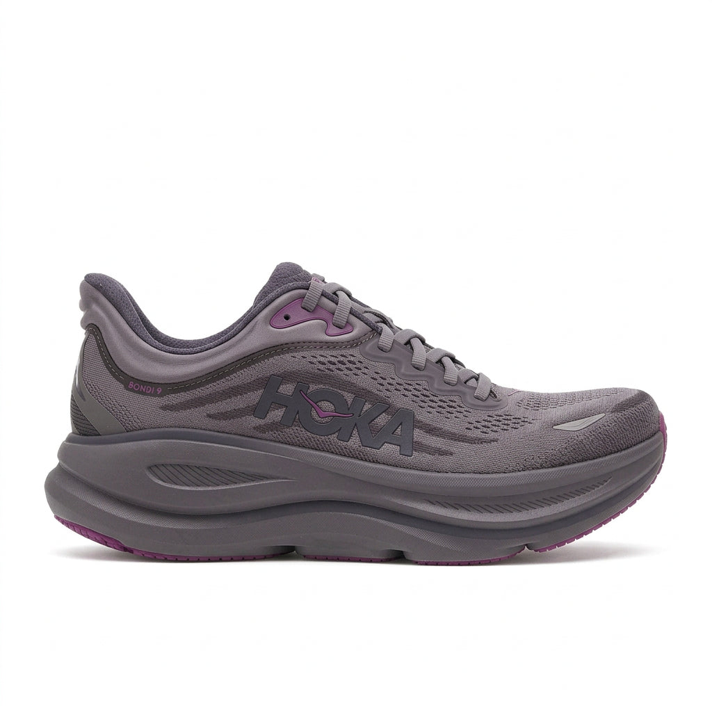 HOKA Bondi 9 Grey - Purple