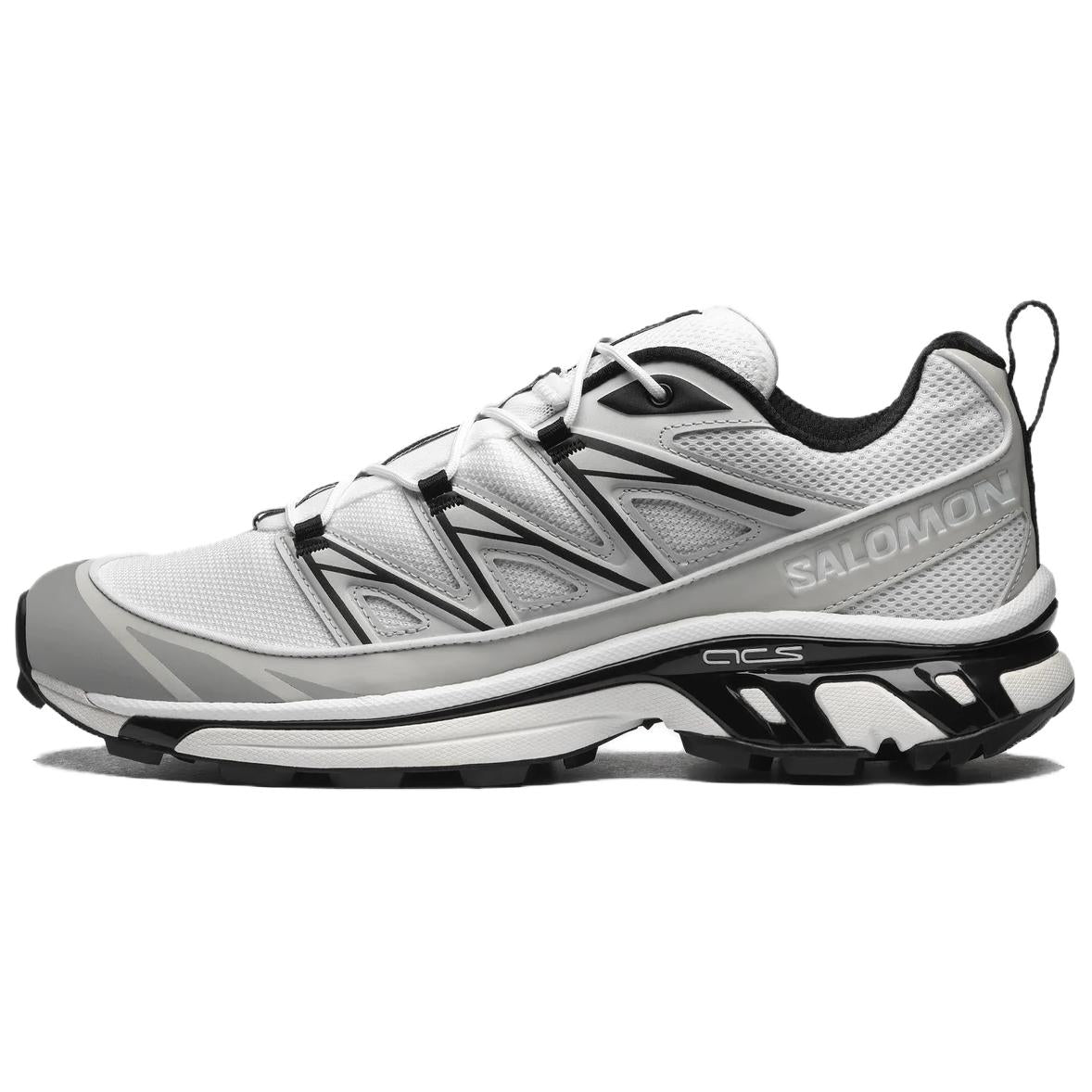 Salomon XT-6 Expanse White / Gray Sneakers with Black Accents