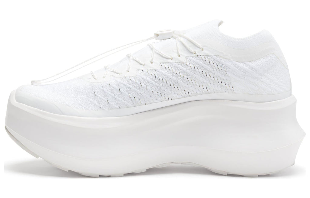 COMME des GARÇONS x Salomon Phantasm 2 White Platform Sneakers