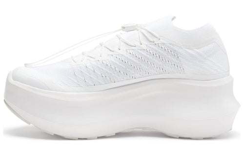 COMME des GARÇONS x Salomon Phantasm 2 White Platform Sneakers