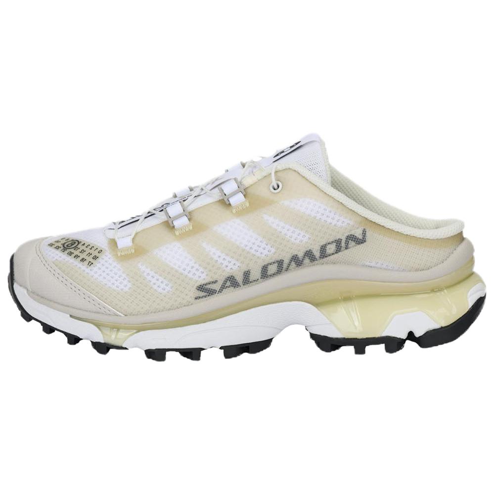 Salomon Women's XT-4 Mule Cream / White Shoes with Black Outsole