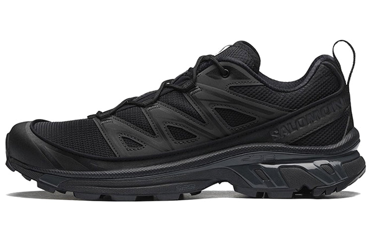 Salomon XT-6 Expanse Triple Black Lace-Up Sneakers