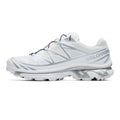 Salomon XT-6 GTX White Sneakers with Silver-Toned Details