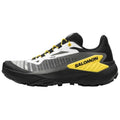 Salomon Men's Genesis Black / White Sneakers with Yellow Accents