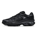 Salomon XT-6 Camo Black / Charcoal Lace-Up Sneakers