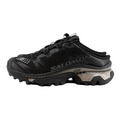 Salomon Black / Charcoal Mule Shoes with Silver-Toned Sole Accents