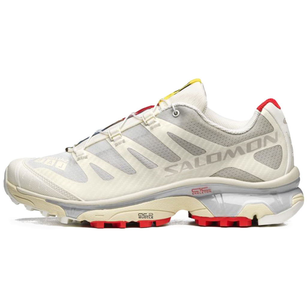 Salomon XT-4 OG Cream - Grey / Red