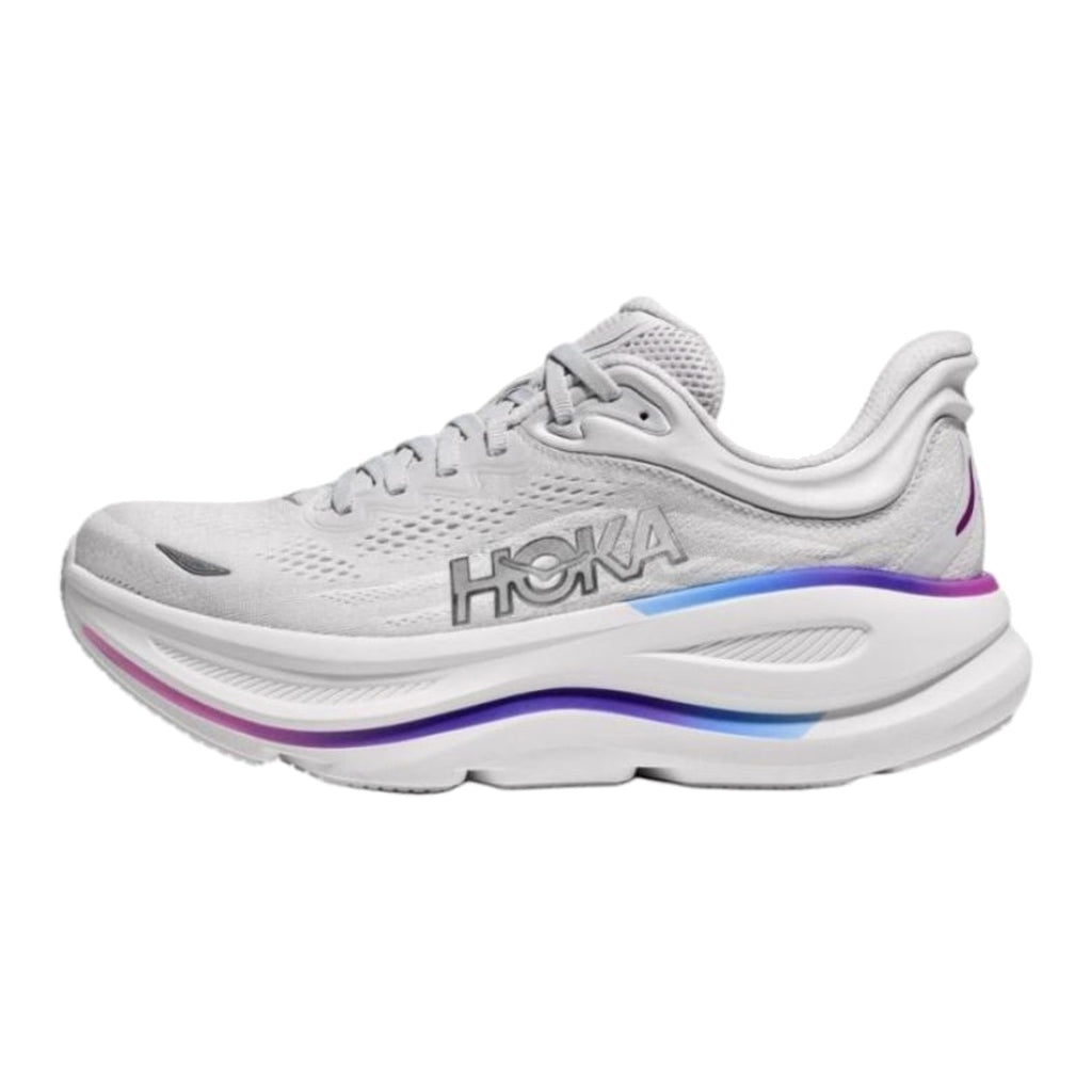 HOKA Bondi 9 Light Gray - Purple