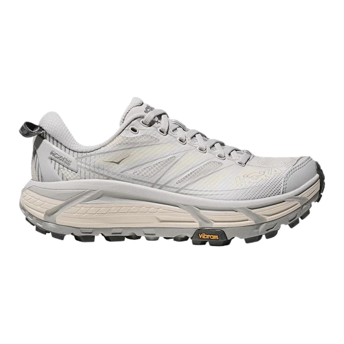 HOKA Mafate Speed 2 Light Gray - Cream