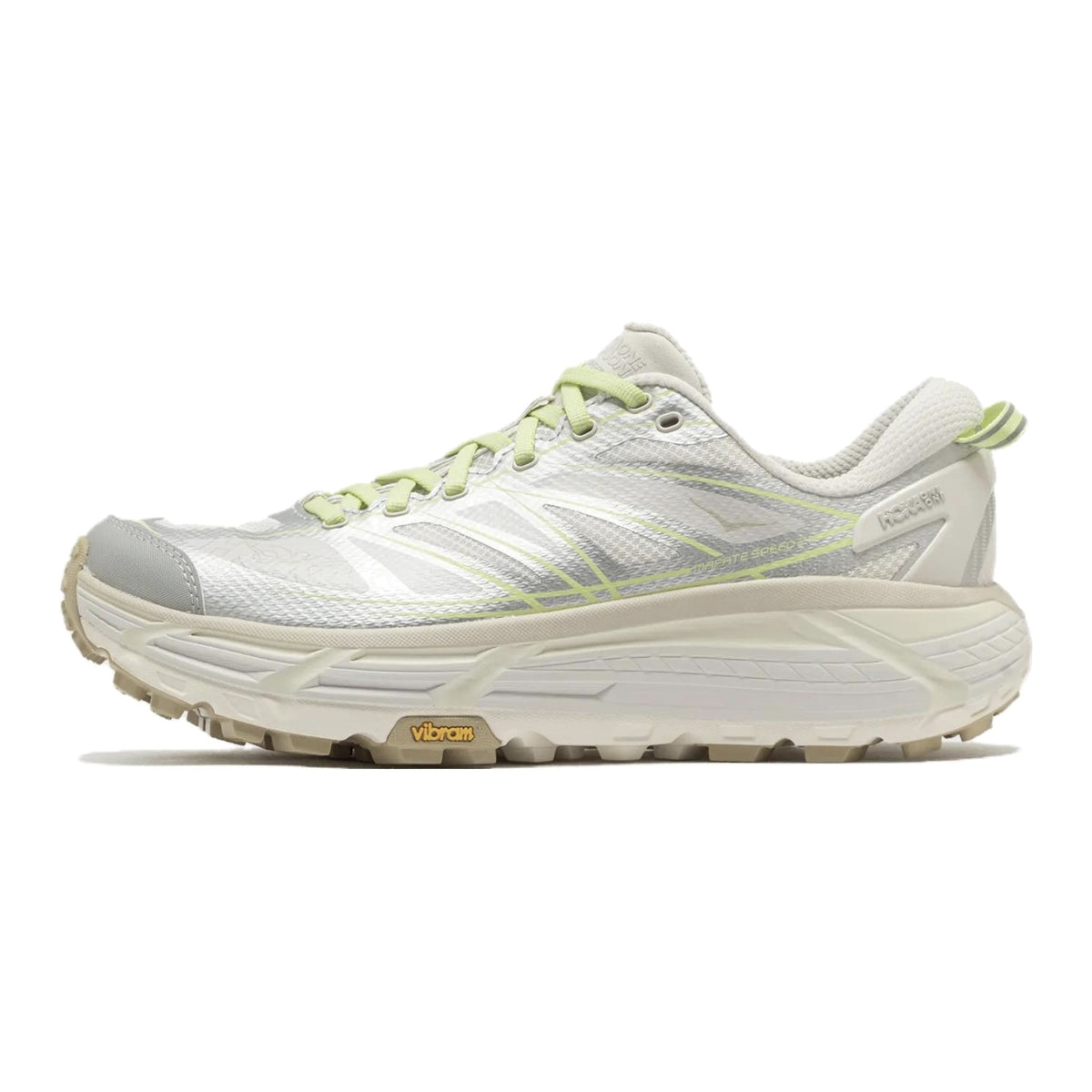 HOKA Mafate Speed 2 White - Lime