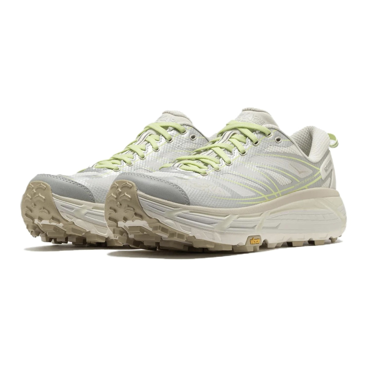 HOKA Mafate Speed 2 White - Lime