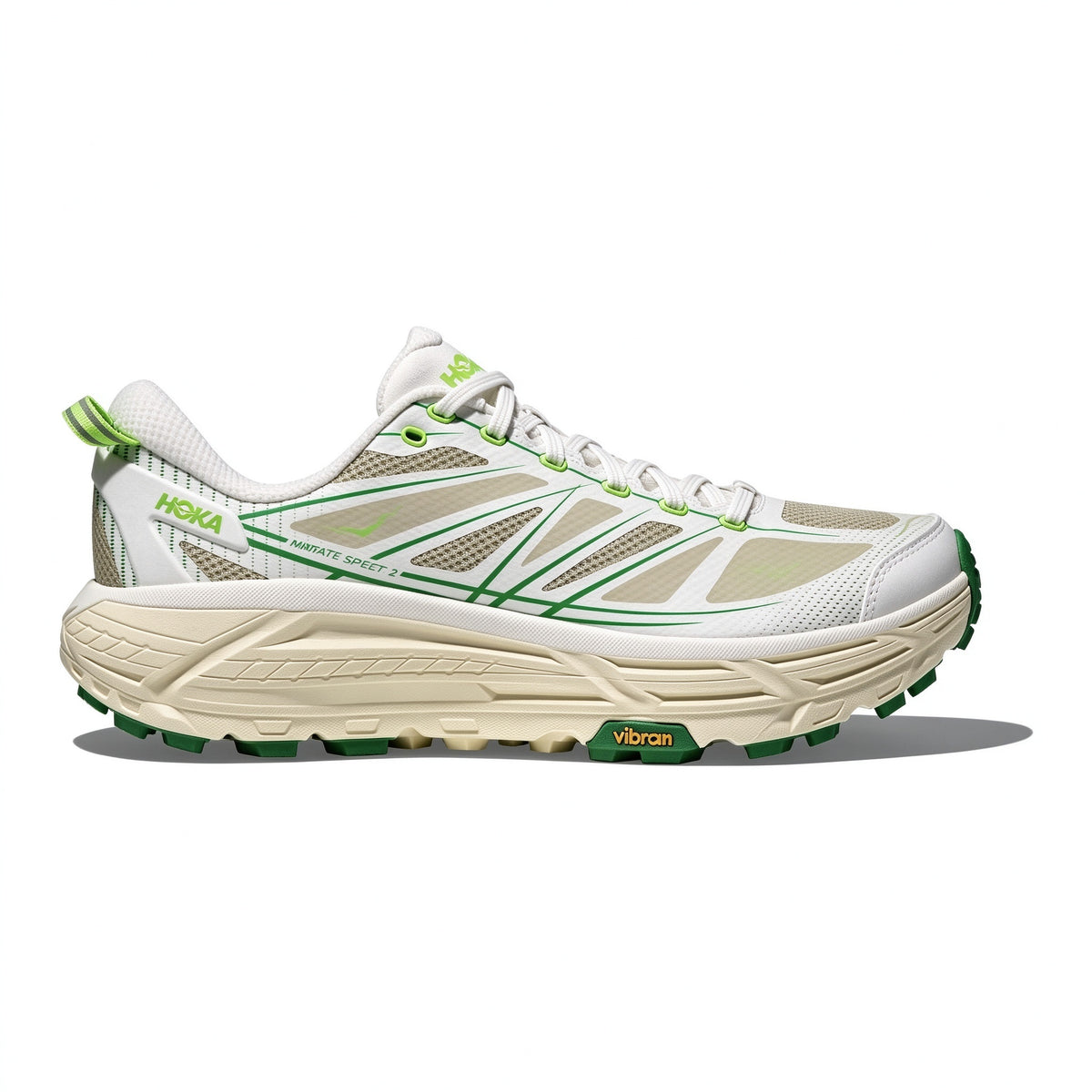 HOKA Mafate Speed 2 White - Green