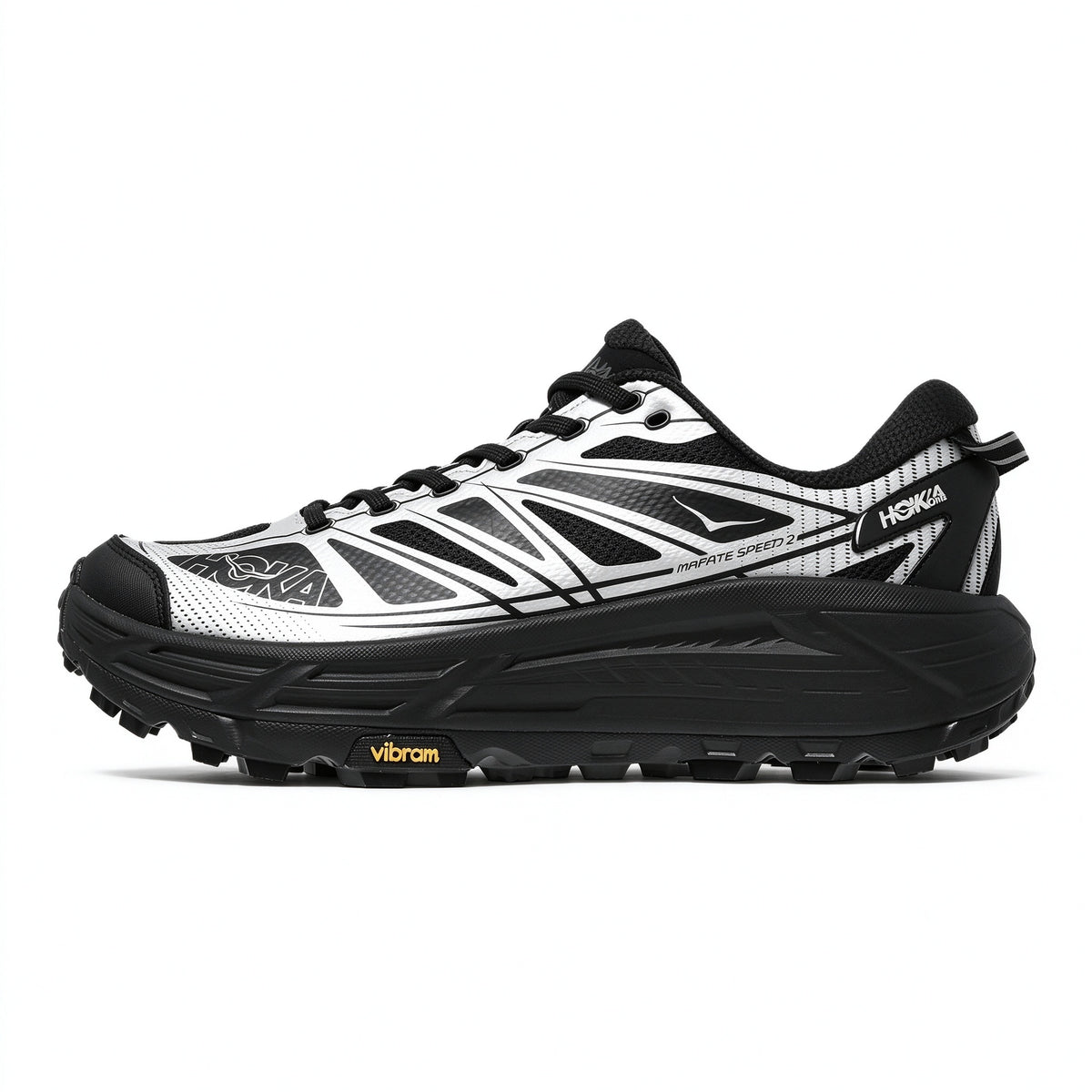 HOKA Mafate Speed 2 Black - White