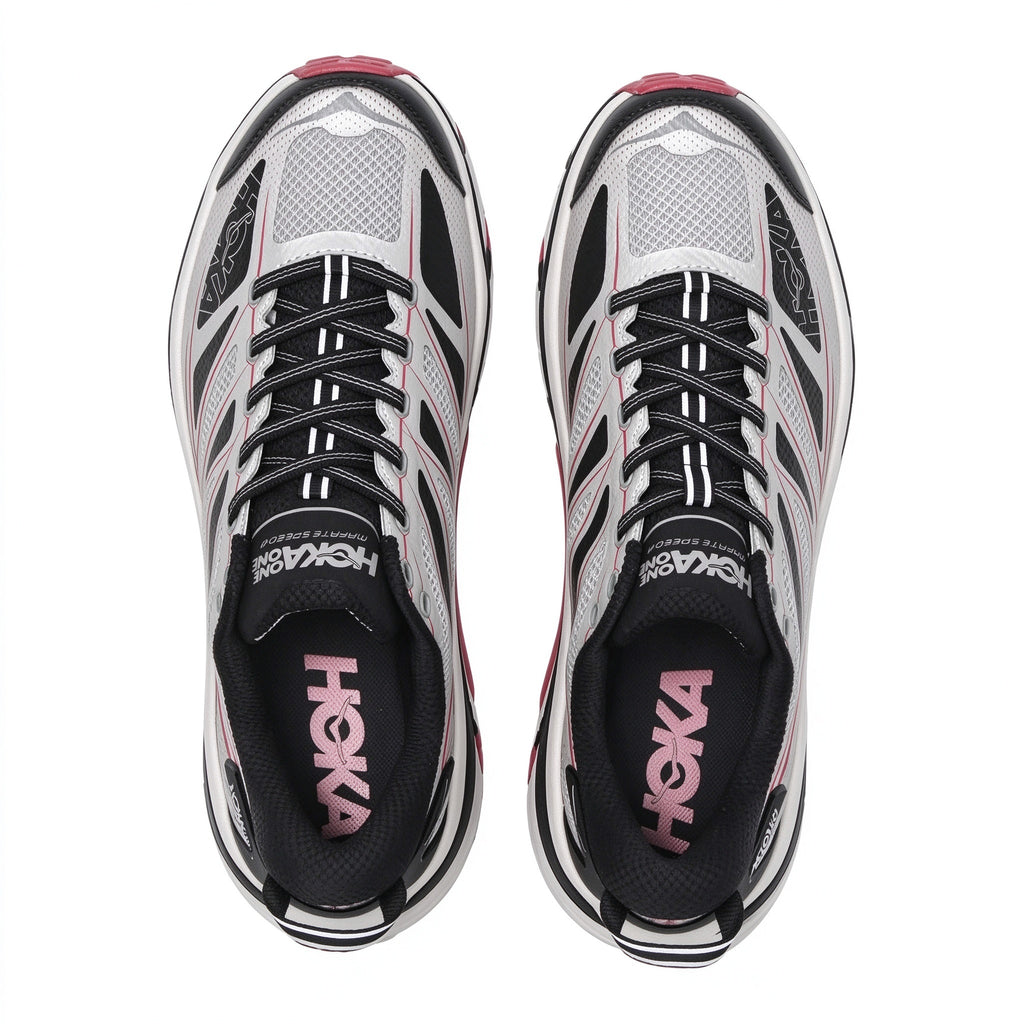 HOKA Mafate Speed 2 White - Rose Pink