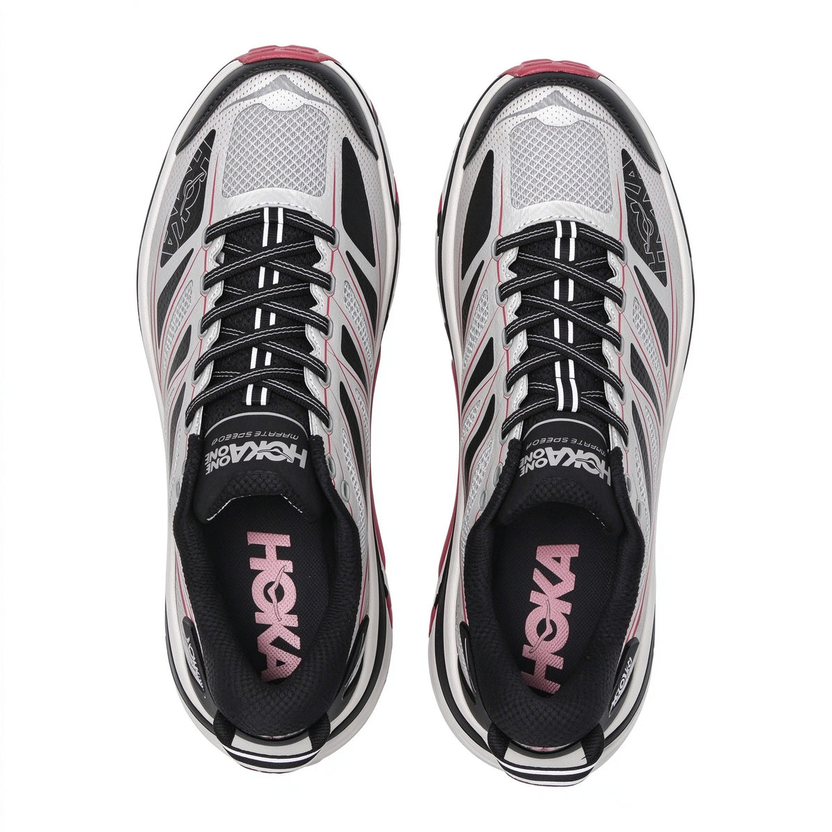 HOKA Mafate Speed 2 White - Rose Pink