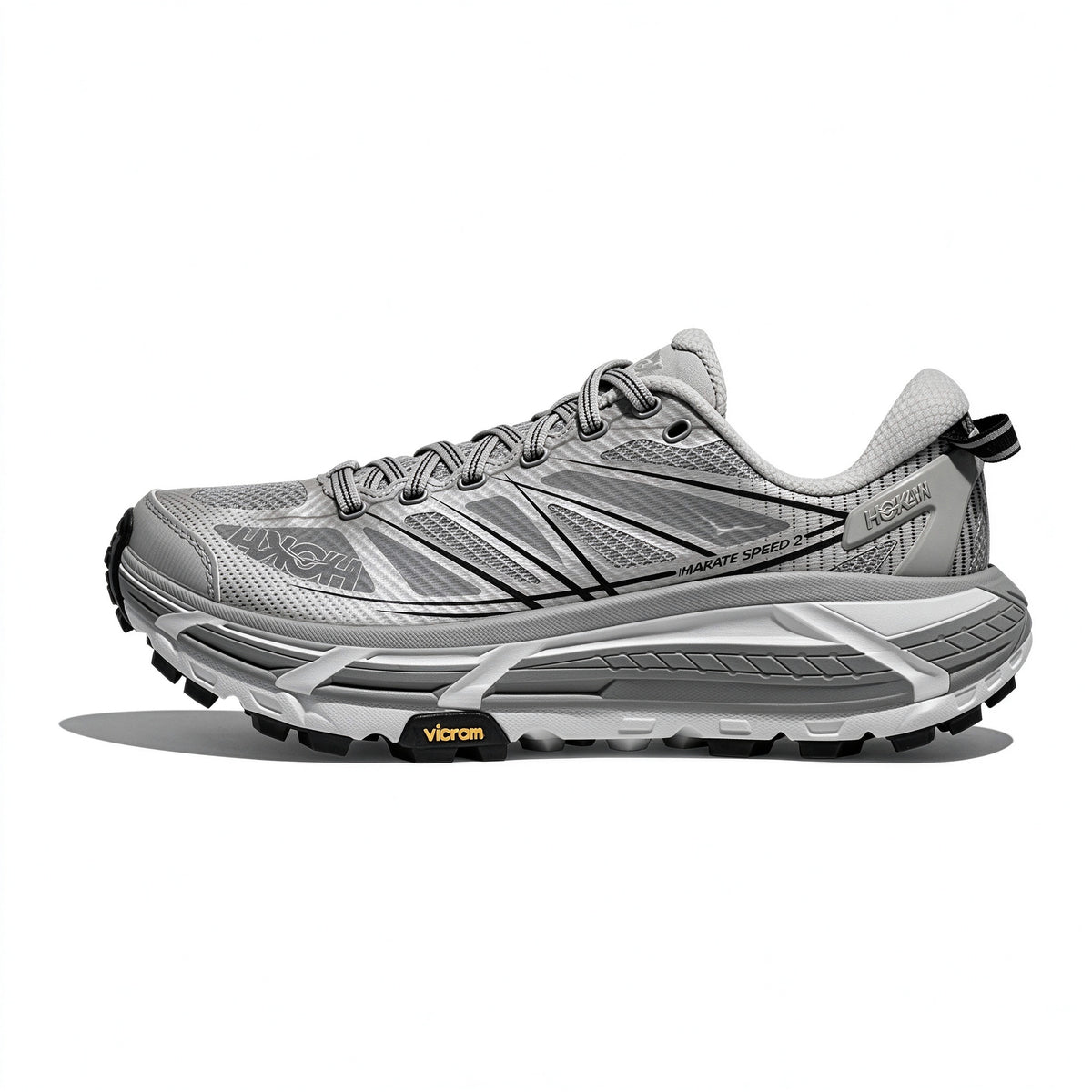 HOKA Mafate Speed 2 Gray - White