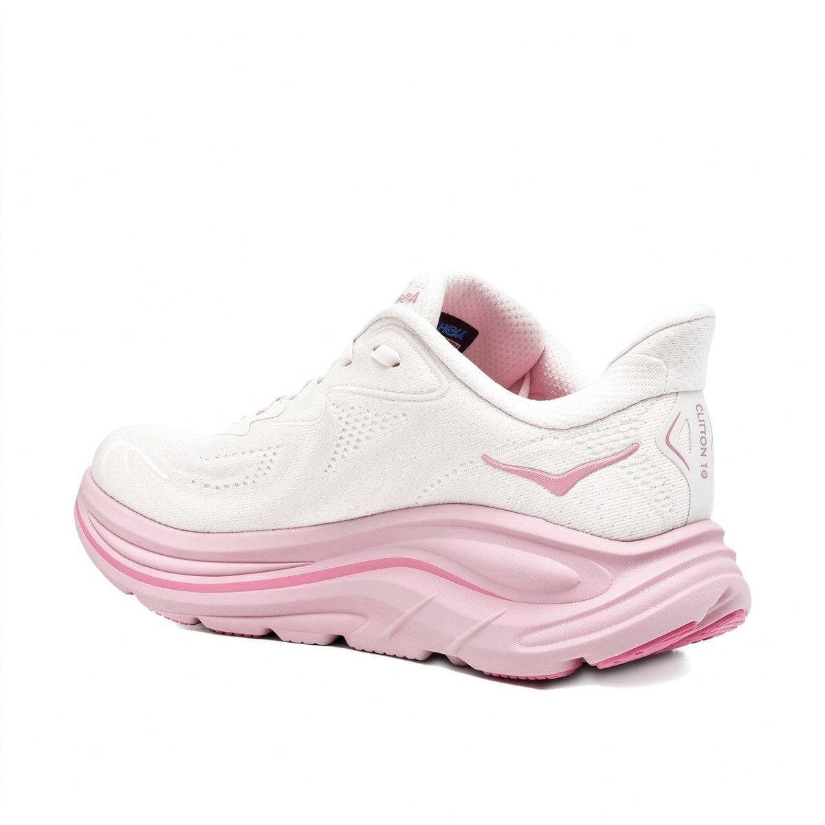 HOKA Clifton 10 White - Pink