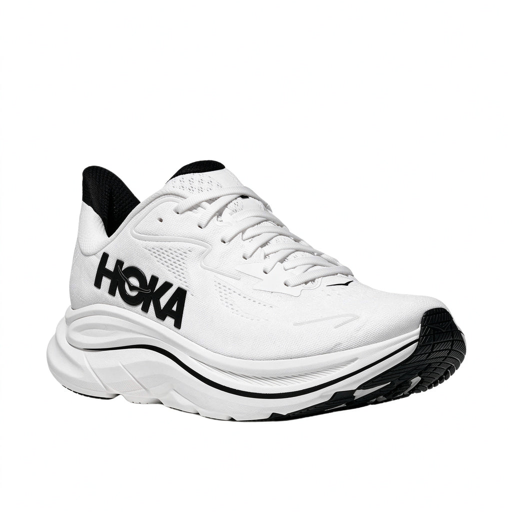 HOKA Clifton 10 White - Black