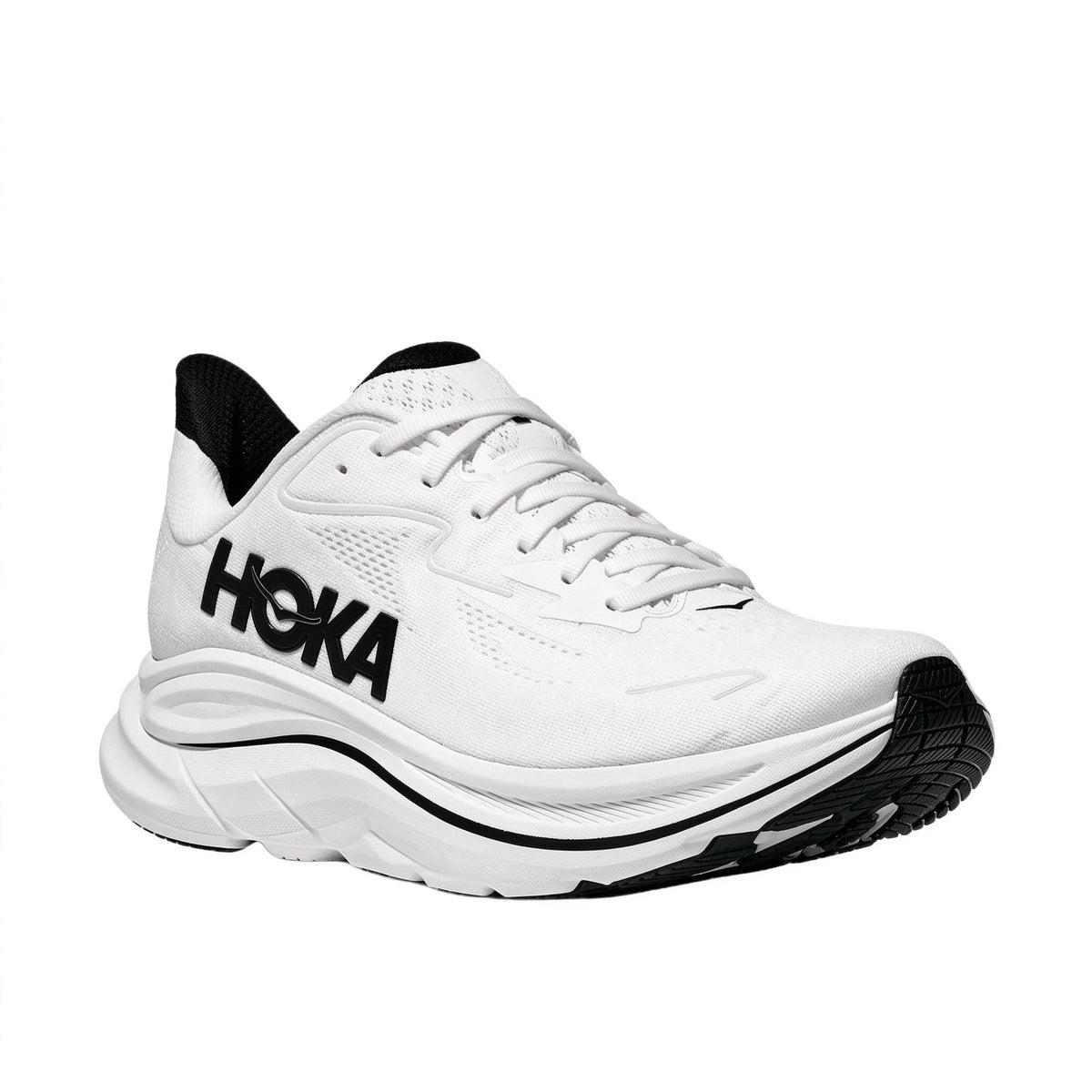 HOKA Clifton 10 White - Black