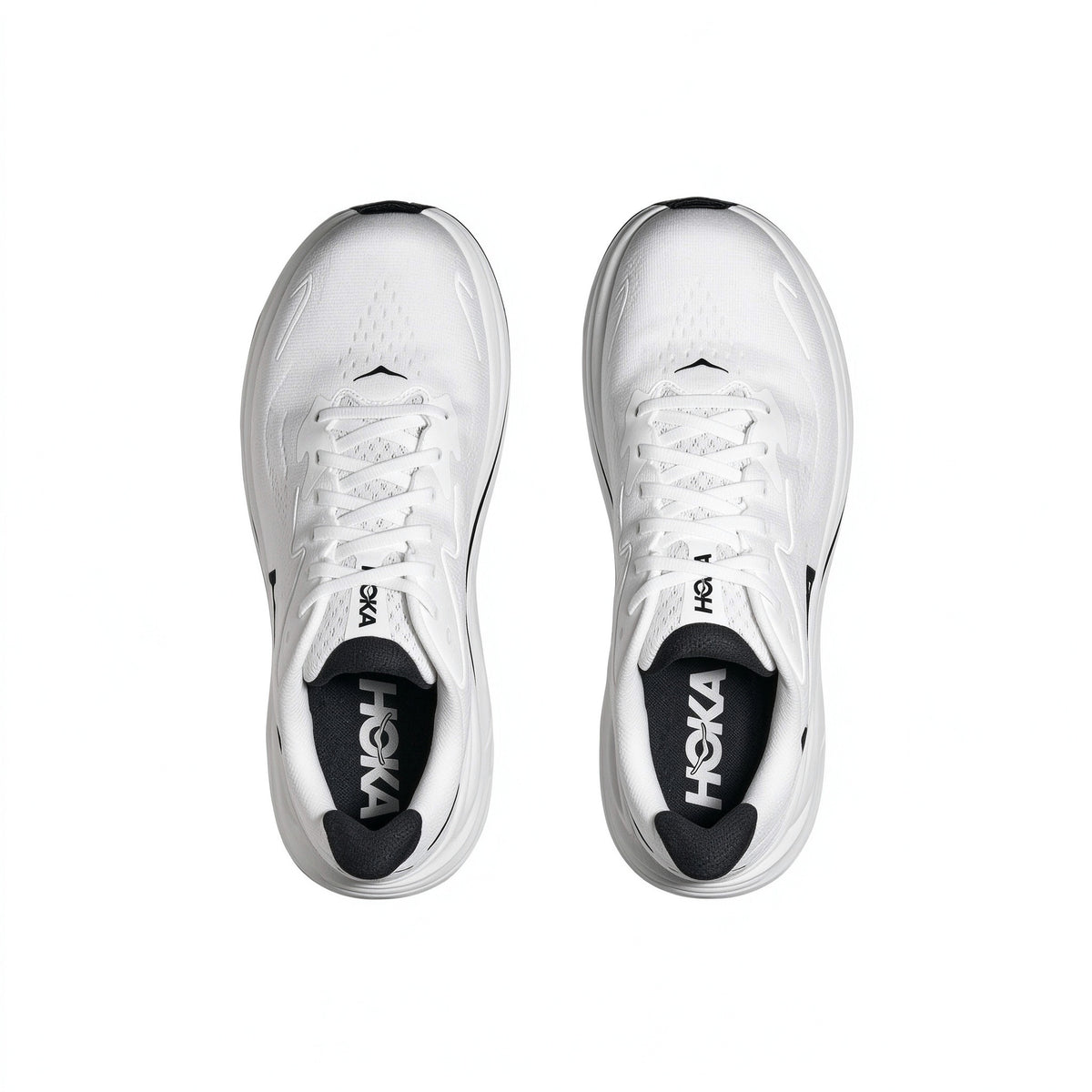 HOKA Clifton 10 White - Black