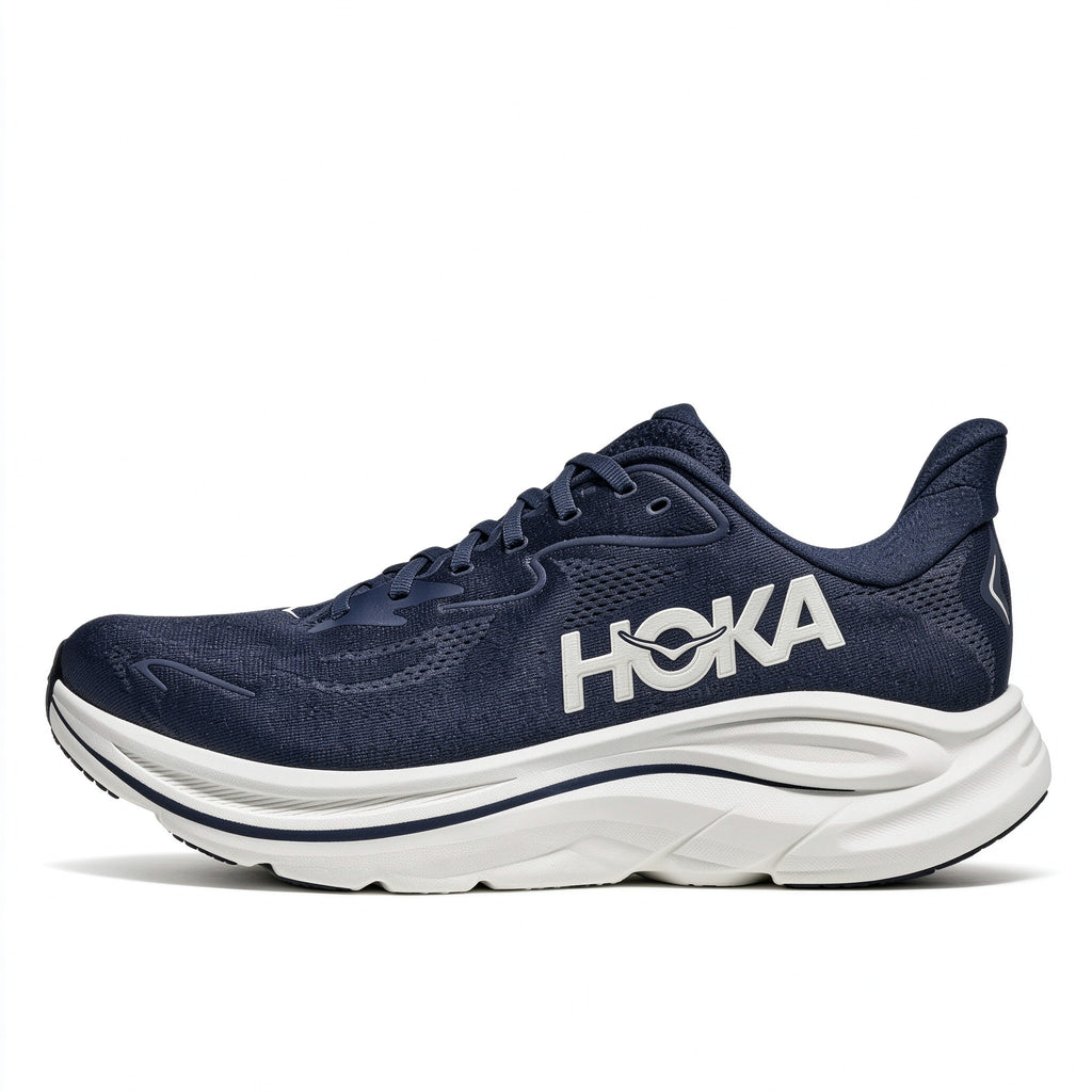 HOKA Clifton 10 Navy - White