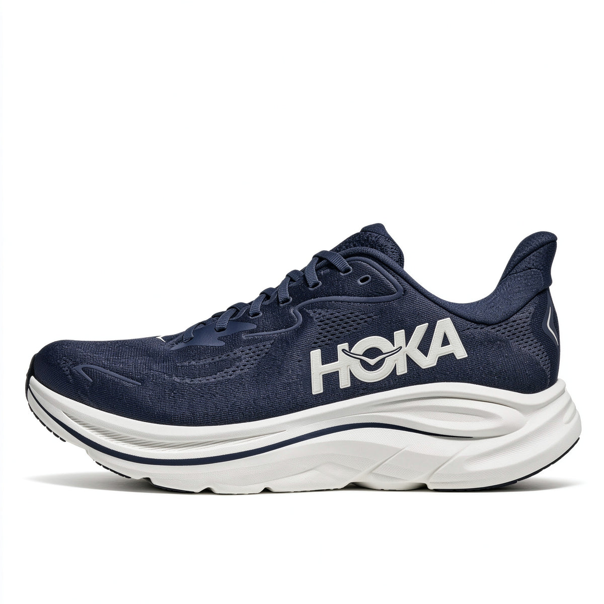 HOKA Clifton 10 Navy - White