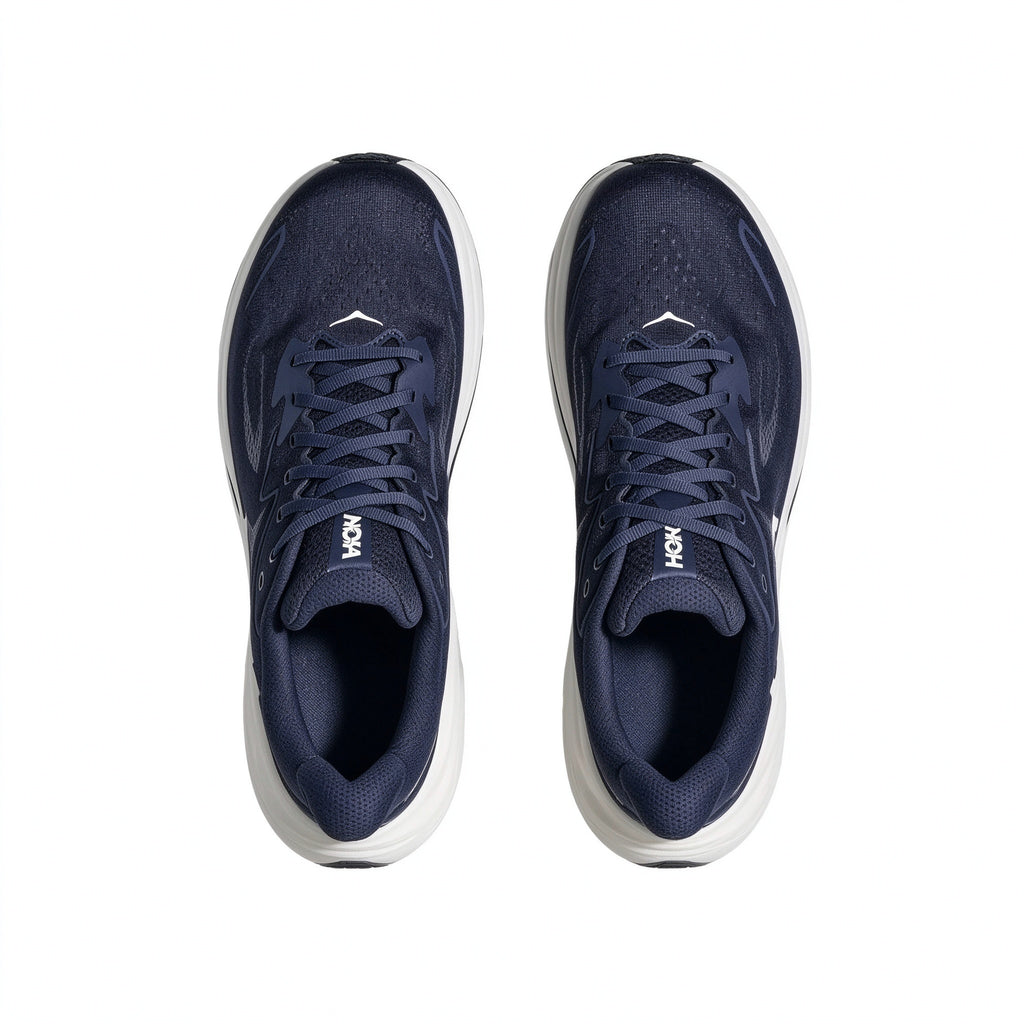 HOKA Clifton 10 Navy - White
