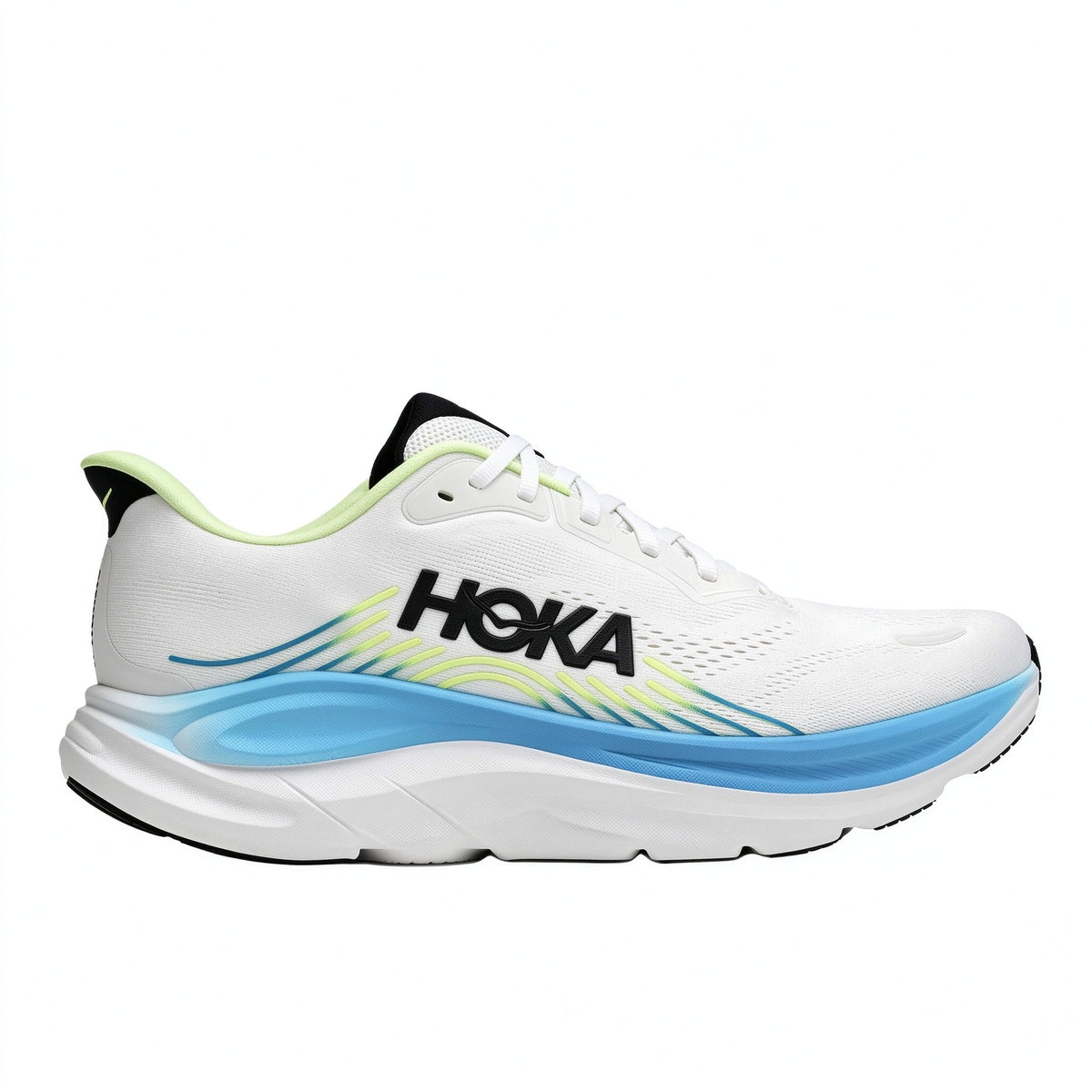 HOKA Clifton 11 White - Blue