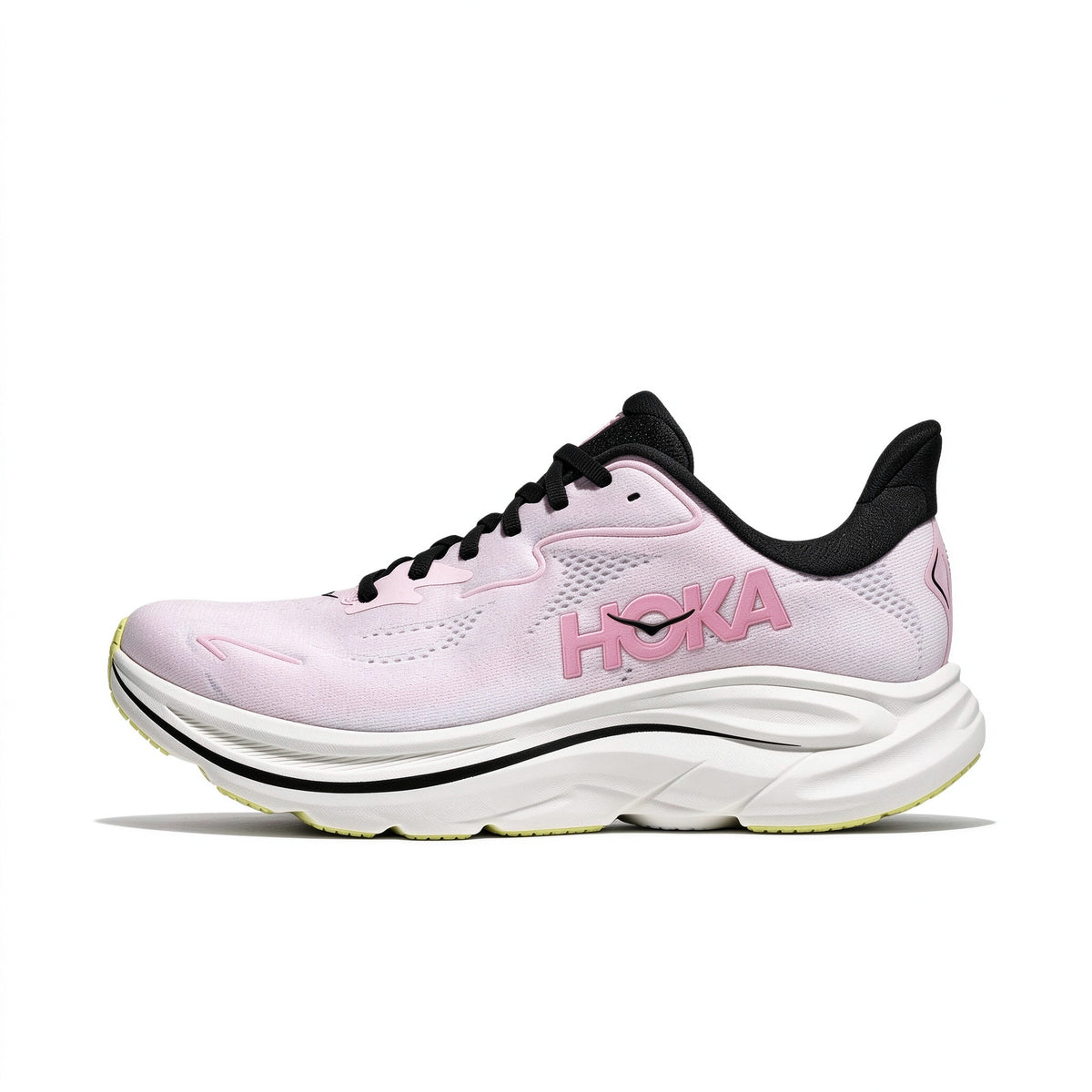 HOKA Clifton 10 Light Pink - Black
