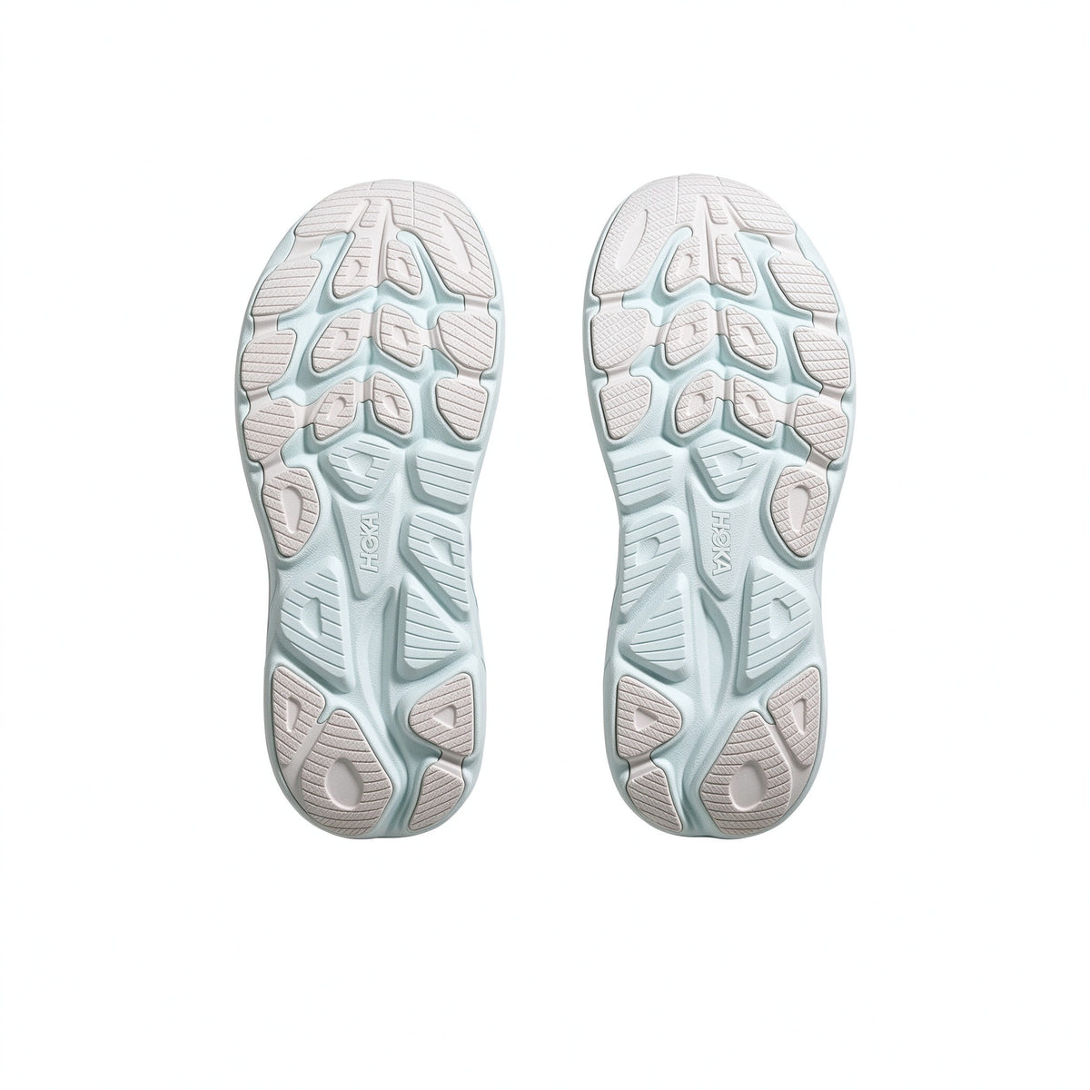 HOKA Clifton 10 White - Teal