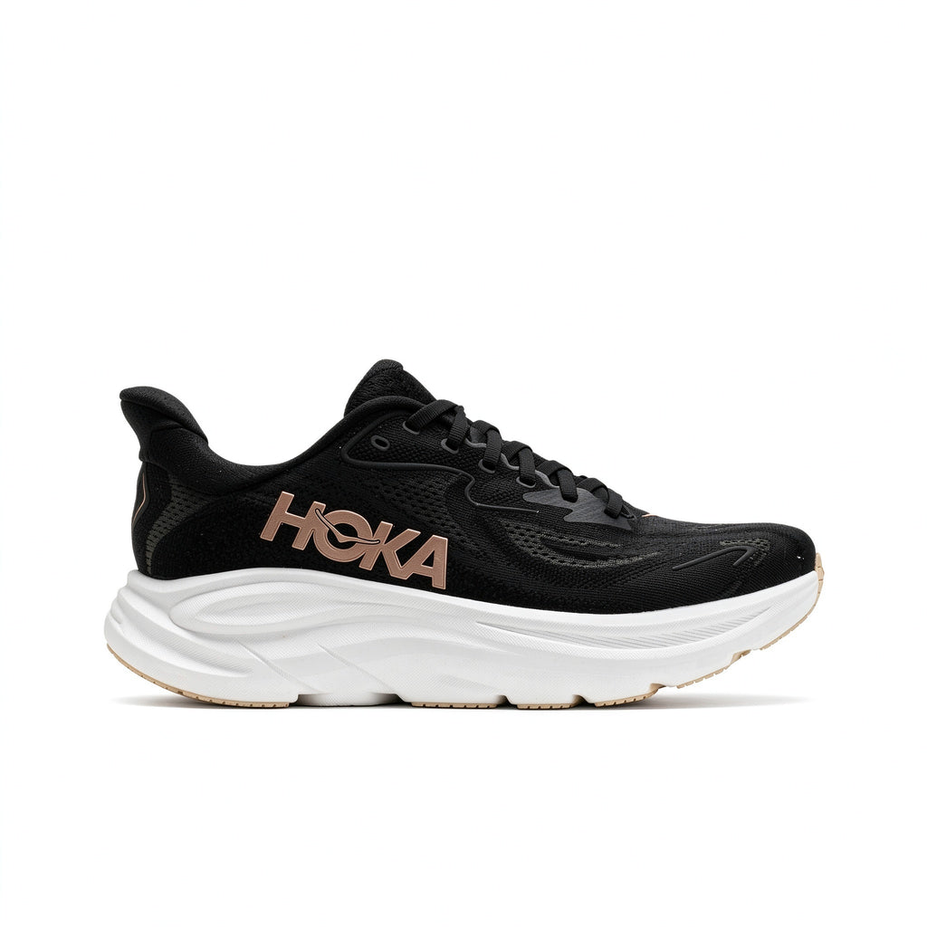 HOKA Clifton 10 Black - White