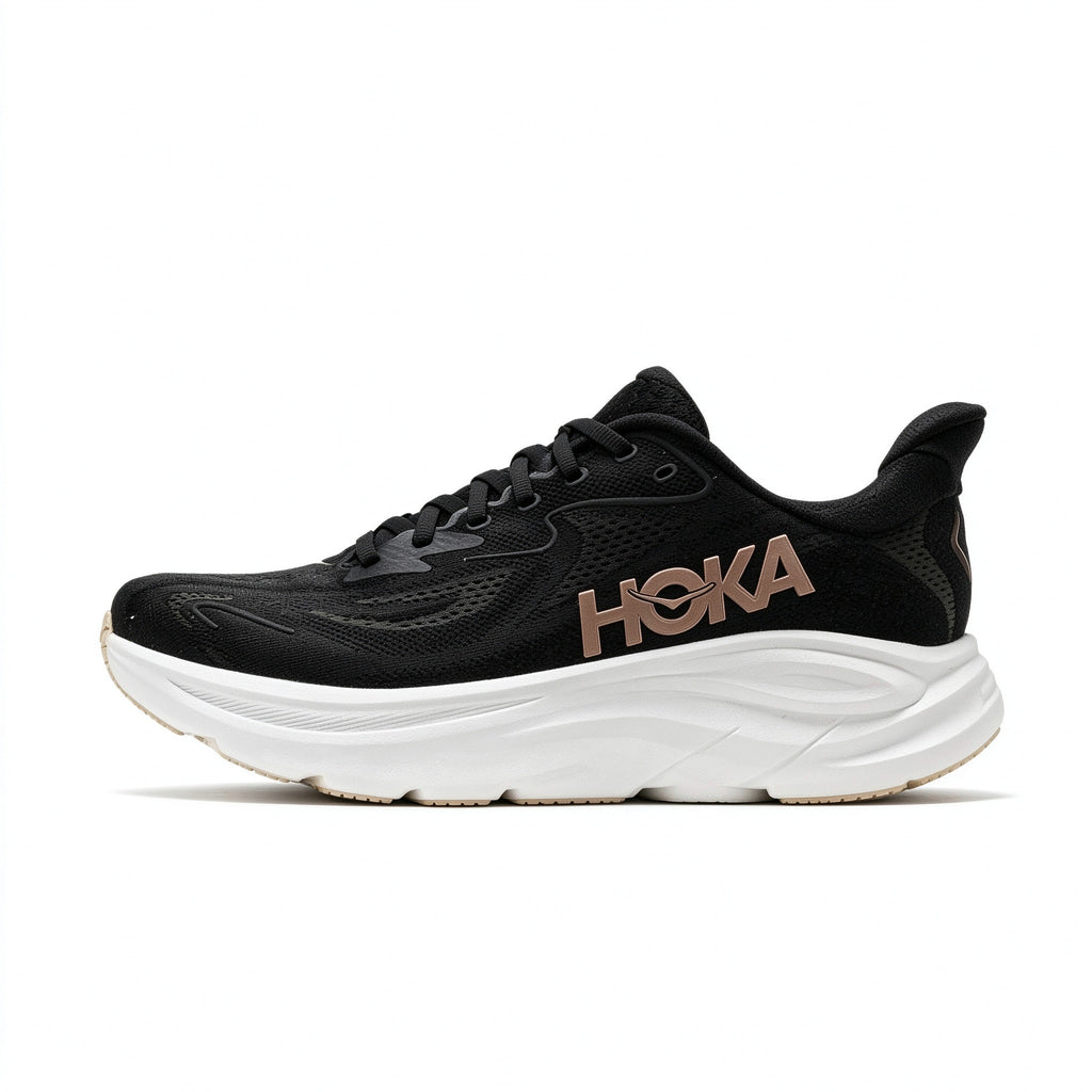 HOKA Clifton 10 Black - White