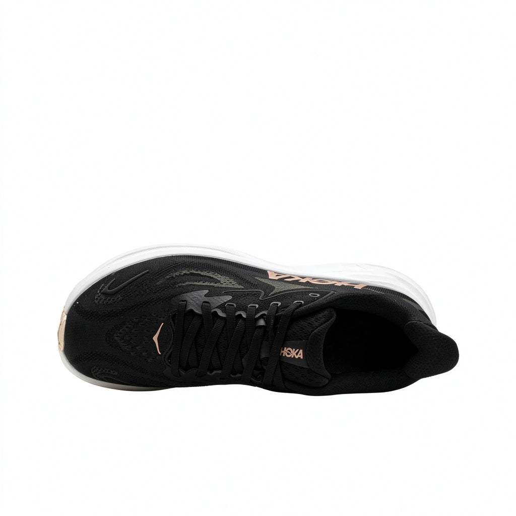 HOKA Clifton 10 Black - White