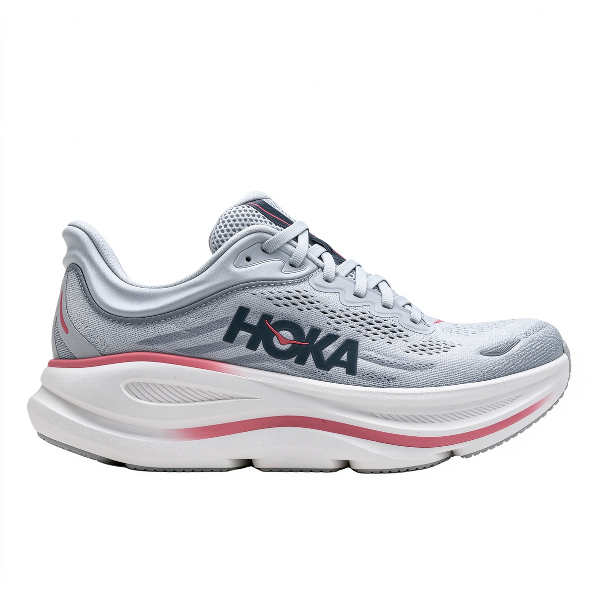 HOKA Bondi 9 Gray - Pink