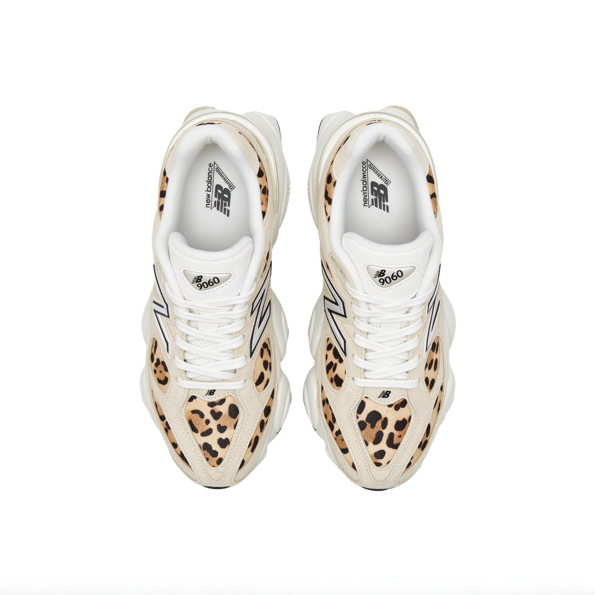 New Balance 9060 Beige - Leopard Print