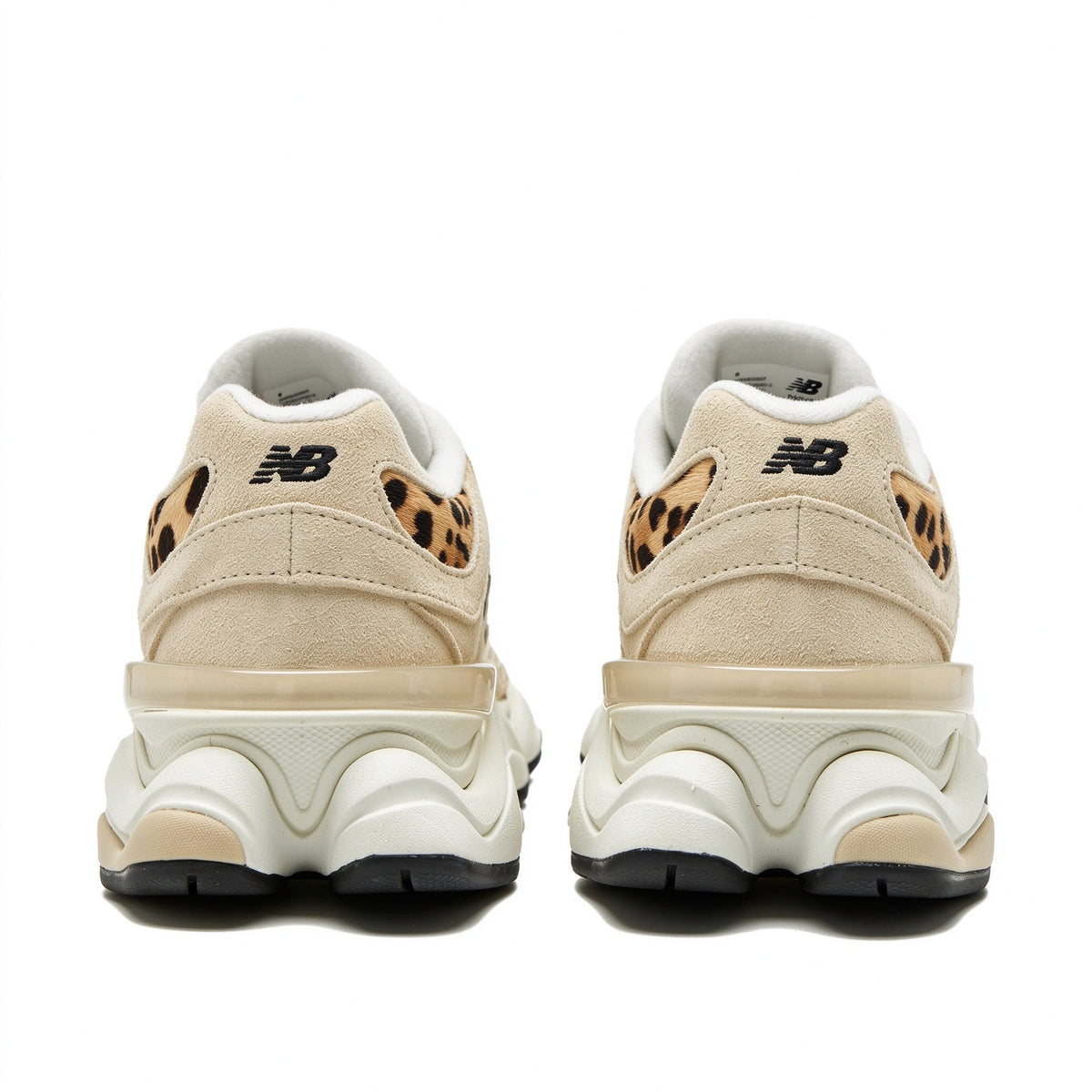 New Balance 9060 Beige - Leopard Print