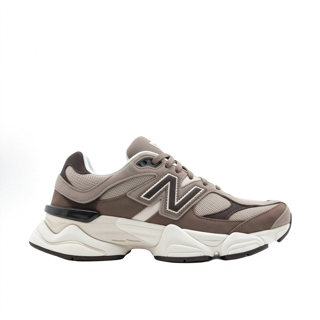 New Balance 9060 Taupe - Cream / Dark Brown