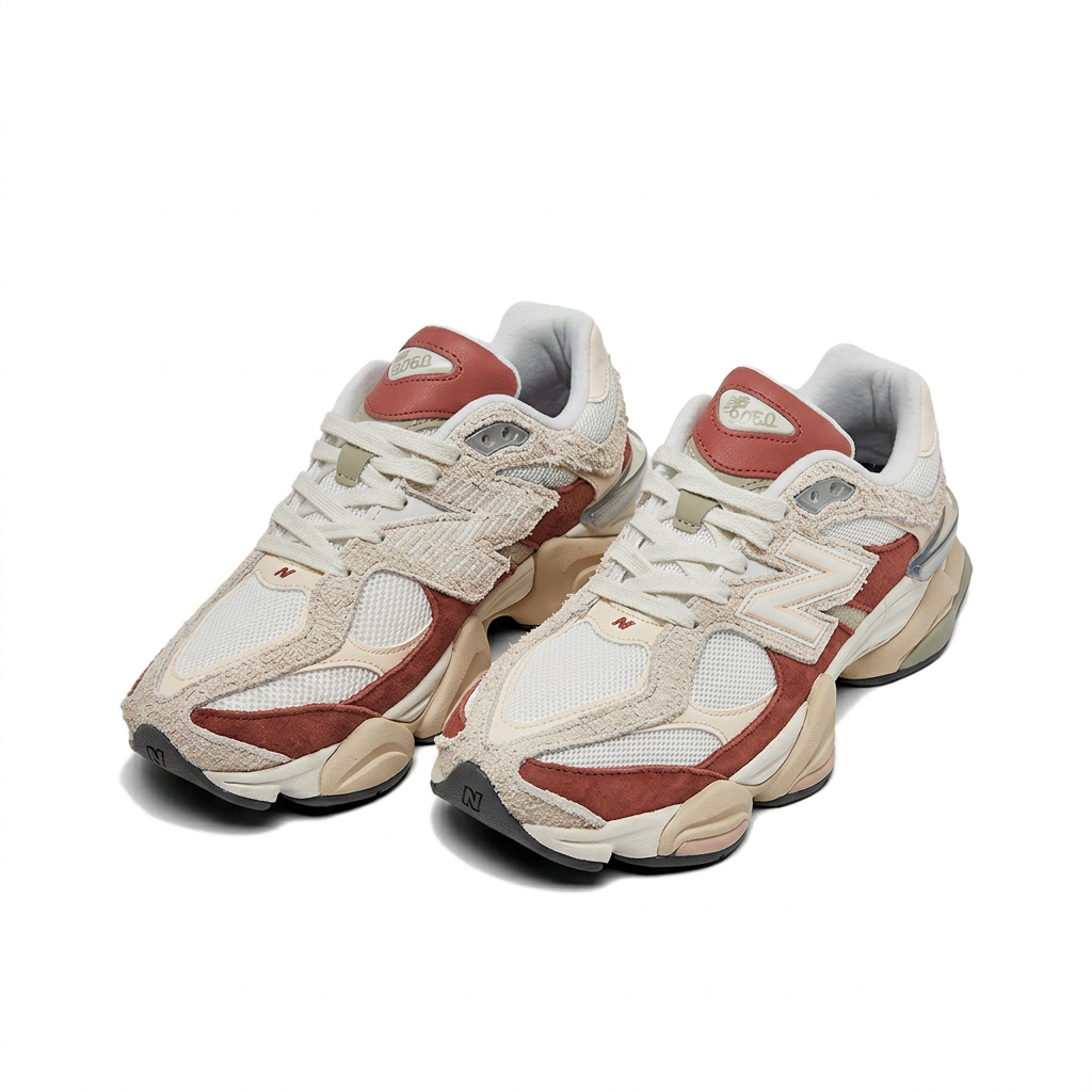 New Balance 9060 Beige - Rust