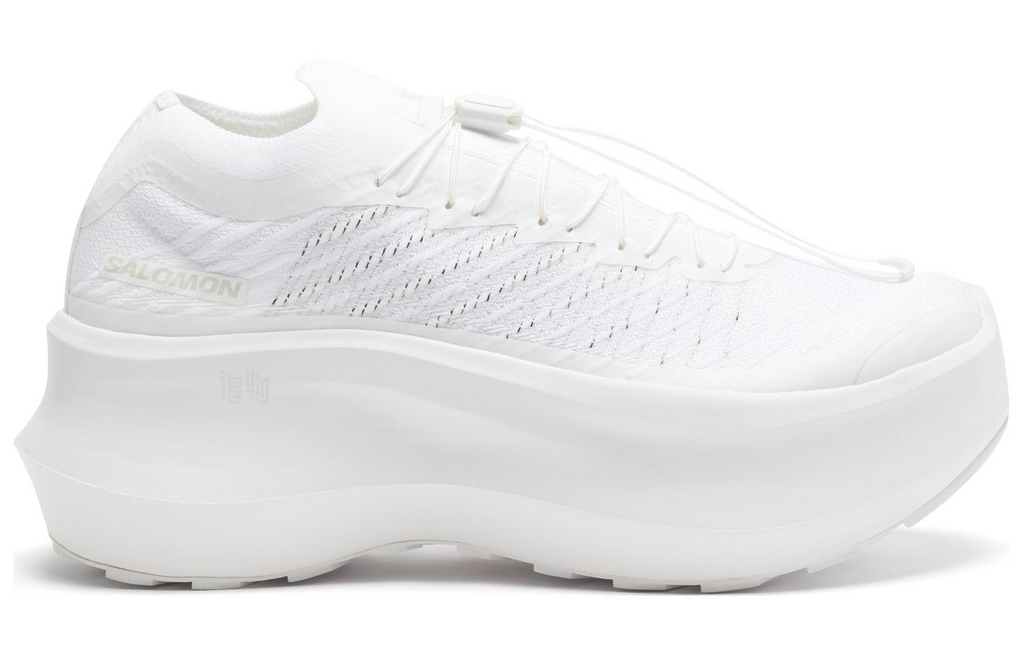 COMME des GARÇONS x Salomon Phantasm 2 White Platform Sneakers
