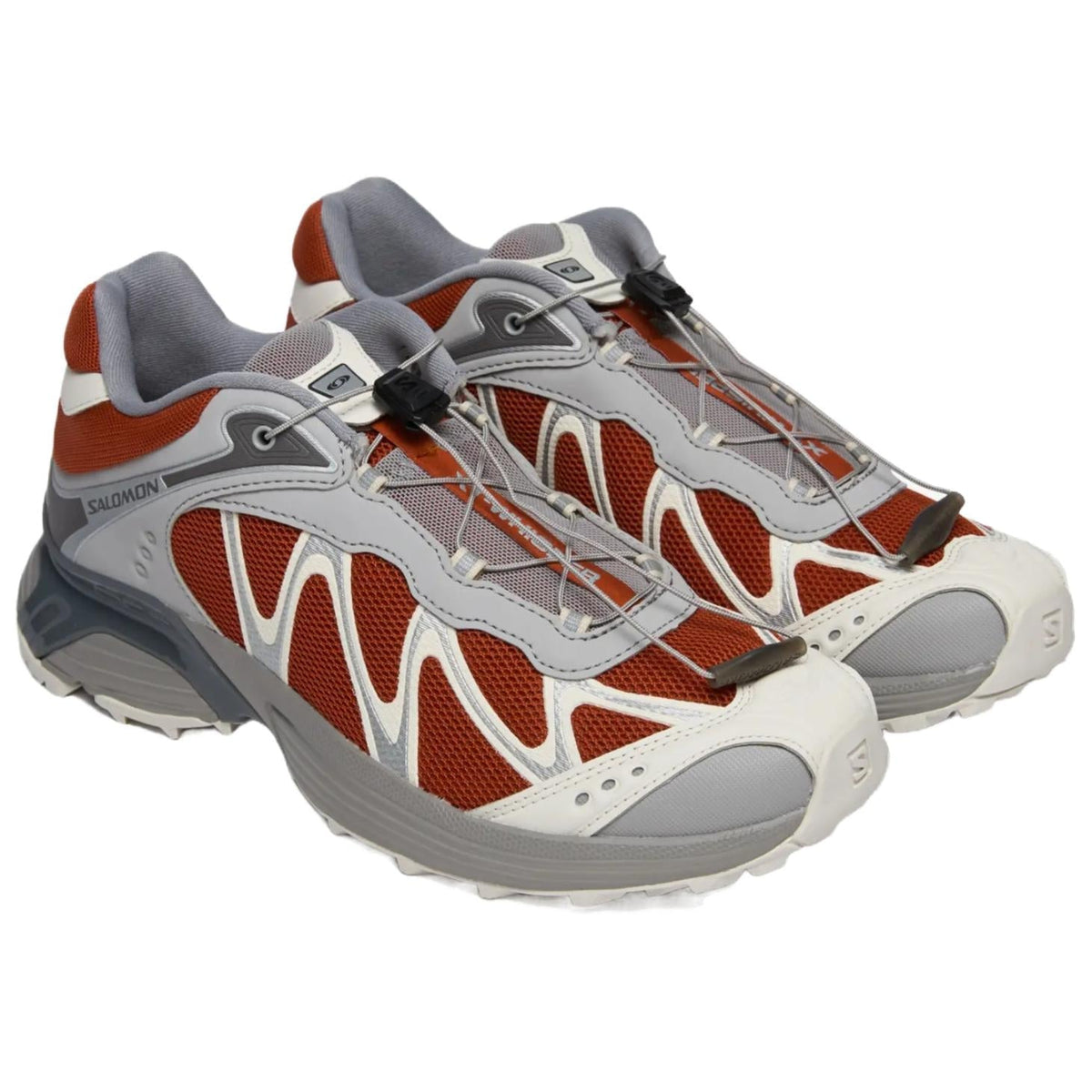 Salomon XT-Whisper – Rust Red / Grey Sneakers