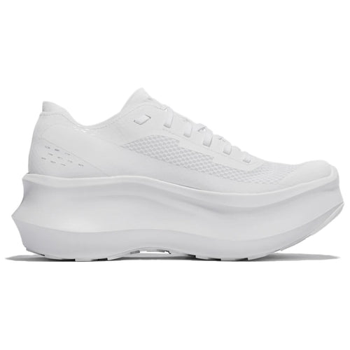 COMME des GARÇONS x Salomon Phantasm White Lace-Up Platform Sneakers